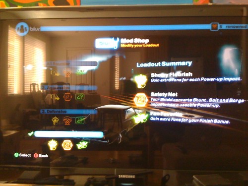 Blur Perks XP System